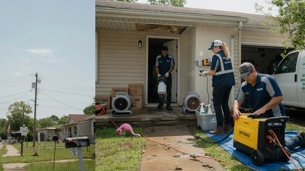 Storm Damage Water Removal in Paola, KS near me